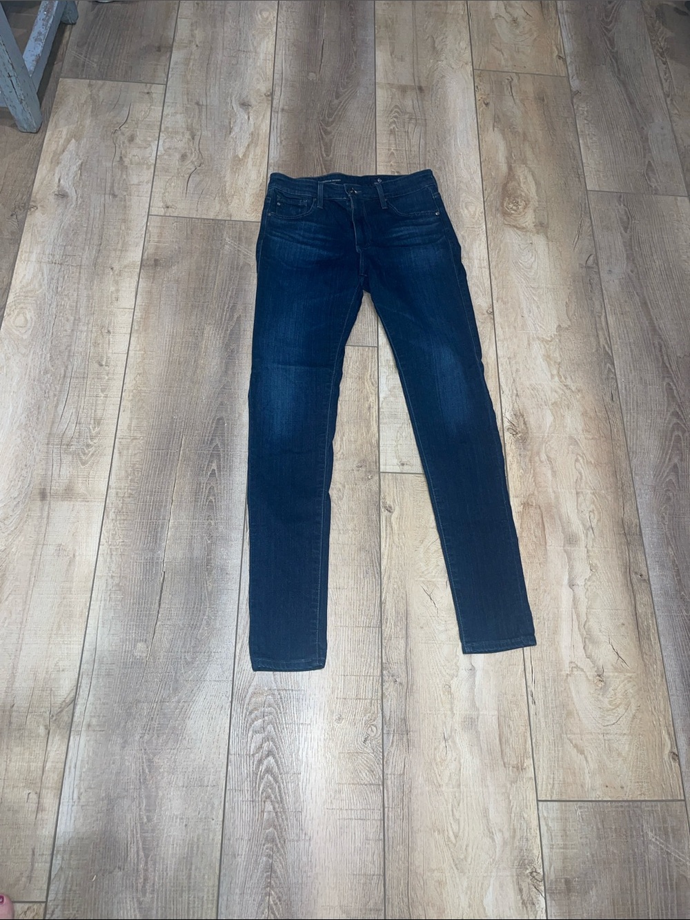 AG Adriano Goldschmied Dark Blue Skinny Jeans